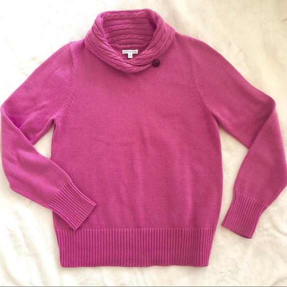 fuschia pink sweater